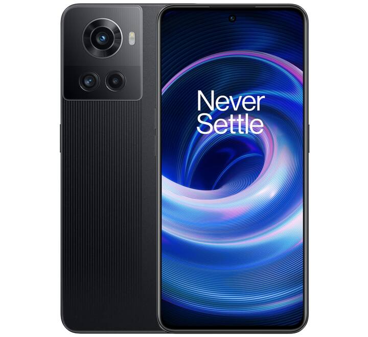 OnePlus 10R 5G (Sierra Black 8GB RAM 128GB Storage 80W SuperVOOC) (10R 8/128GB SI/BLK)